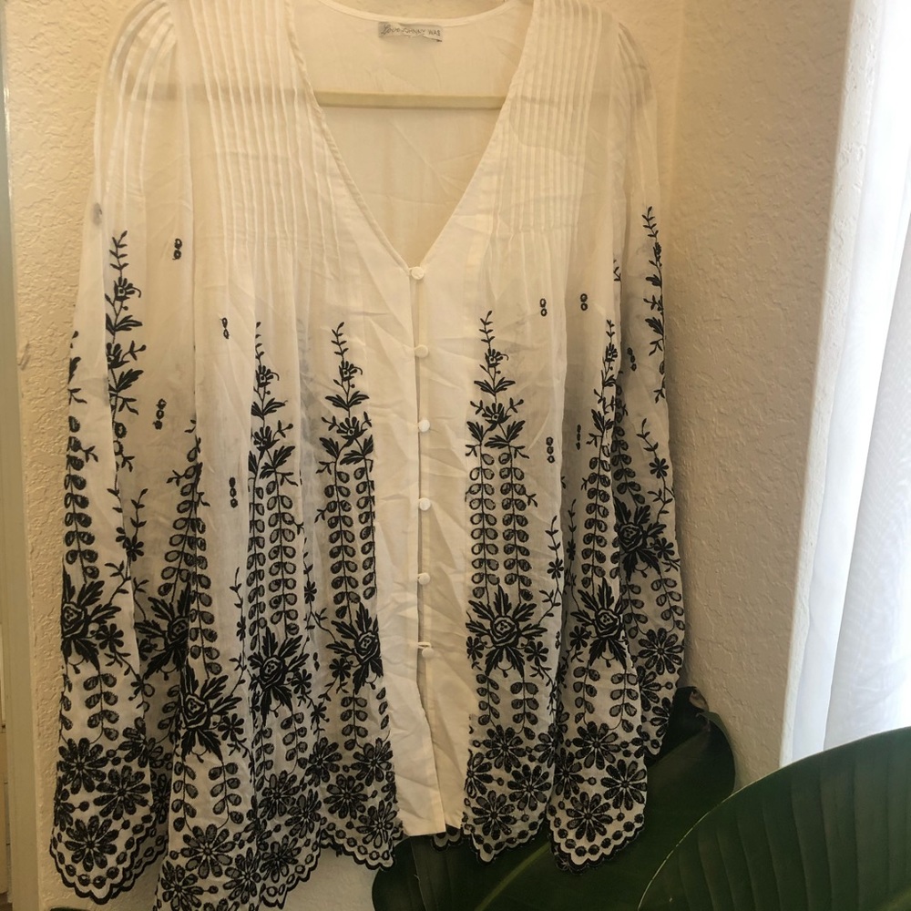 Johnny Was Eyelet Blouse | S M